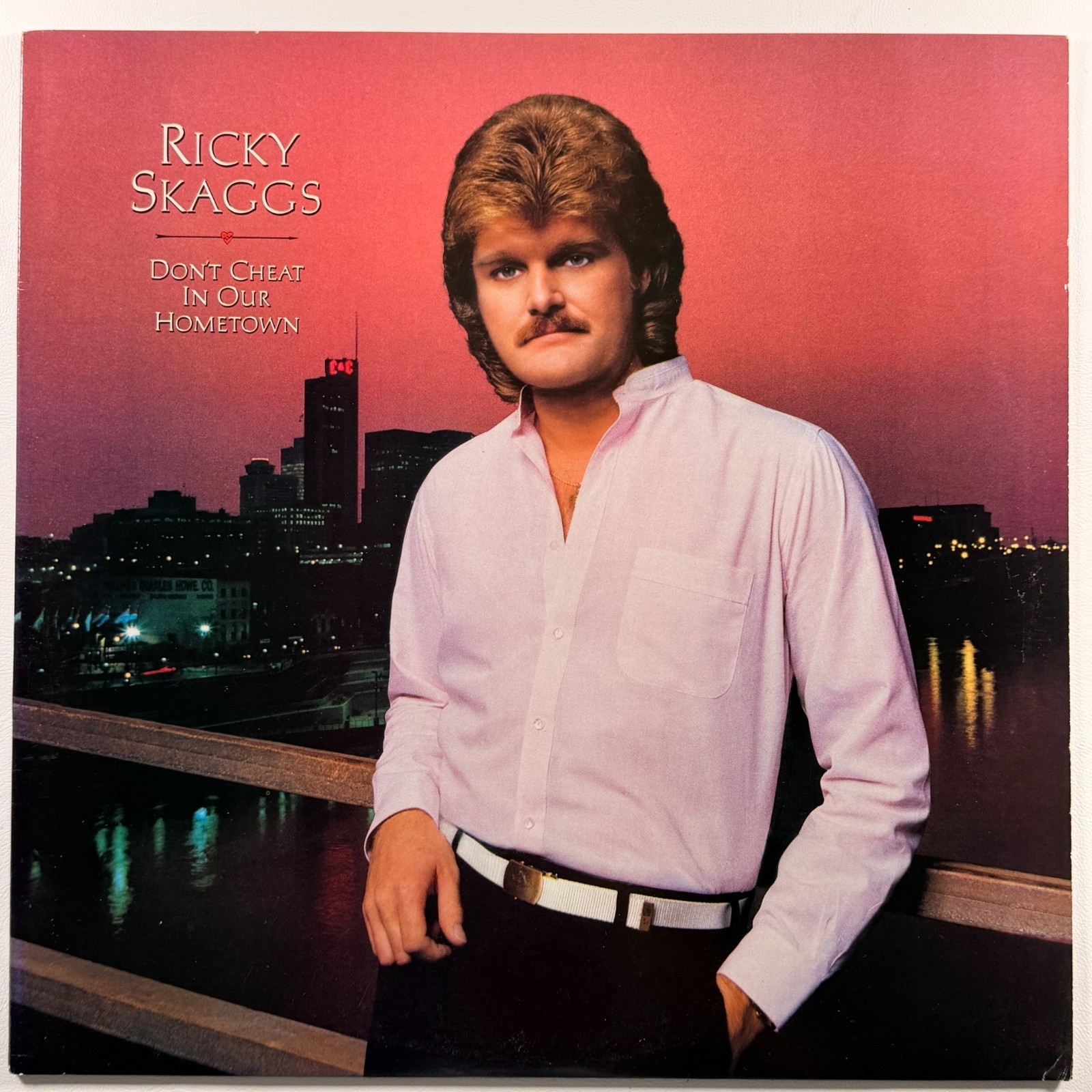 Ricky Skaggs - Don’t Cheat In Our Hometown LP Sugar Hill FE 38954 NM 1983 Promo