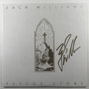Zach Williams - Rescue Story LP/Essential (NM) Autographed Brown 2020 Insert