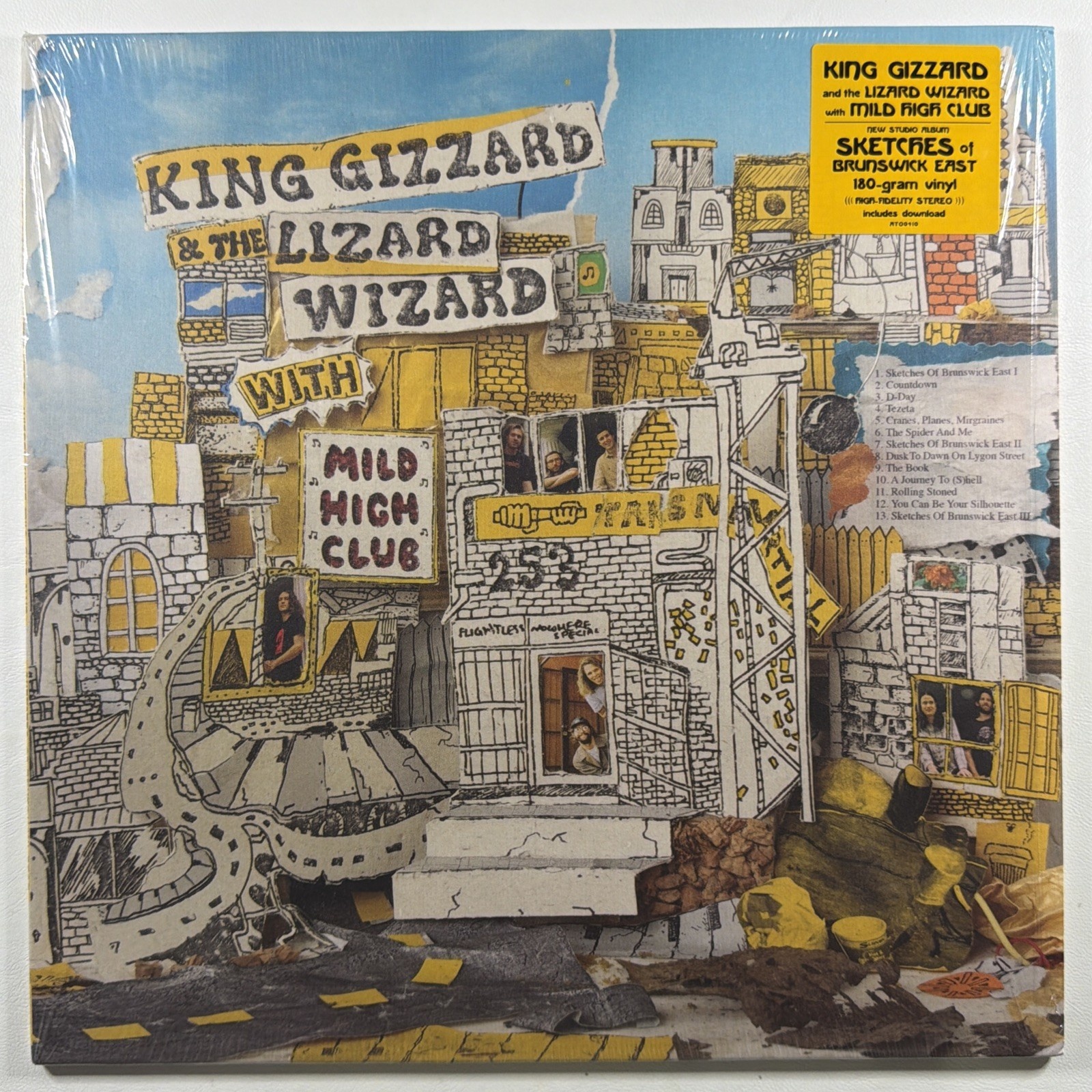 King Gizzard & The Lizard Mild High Club Sketches Of Brunswick East LP NM 180g