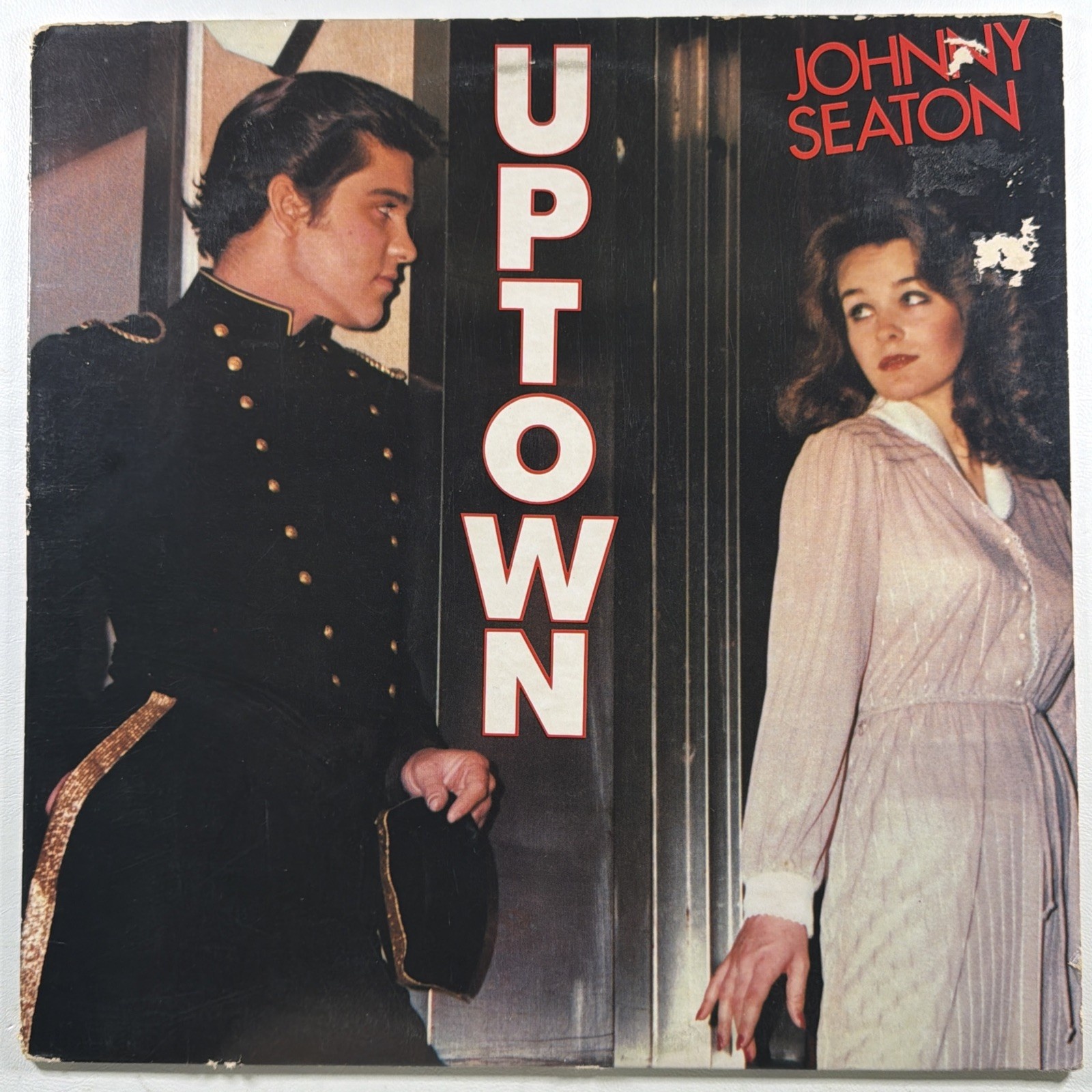 Johnny Seaton - Uptown LP Renegade RR101 EX 1982 Rockabilly