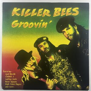 The Killer Bees - Groovin' LP Beehive Jungle JRBH2001 EX 1987 Reggae