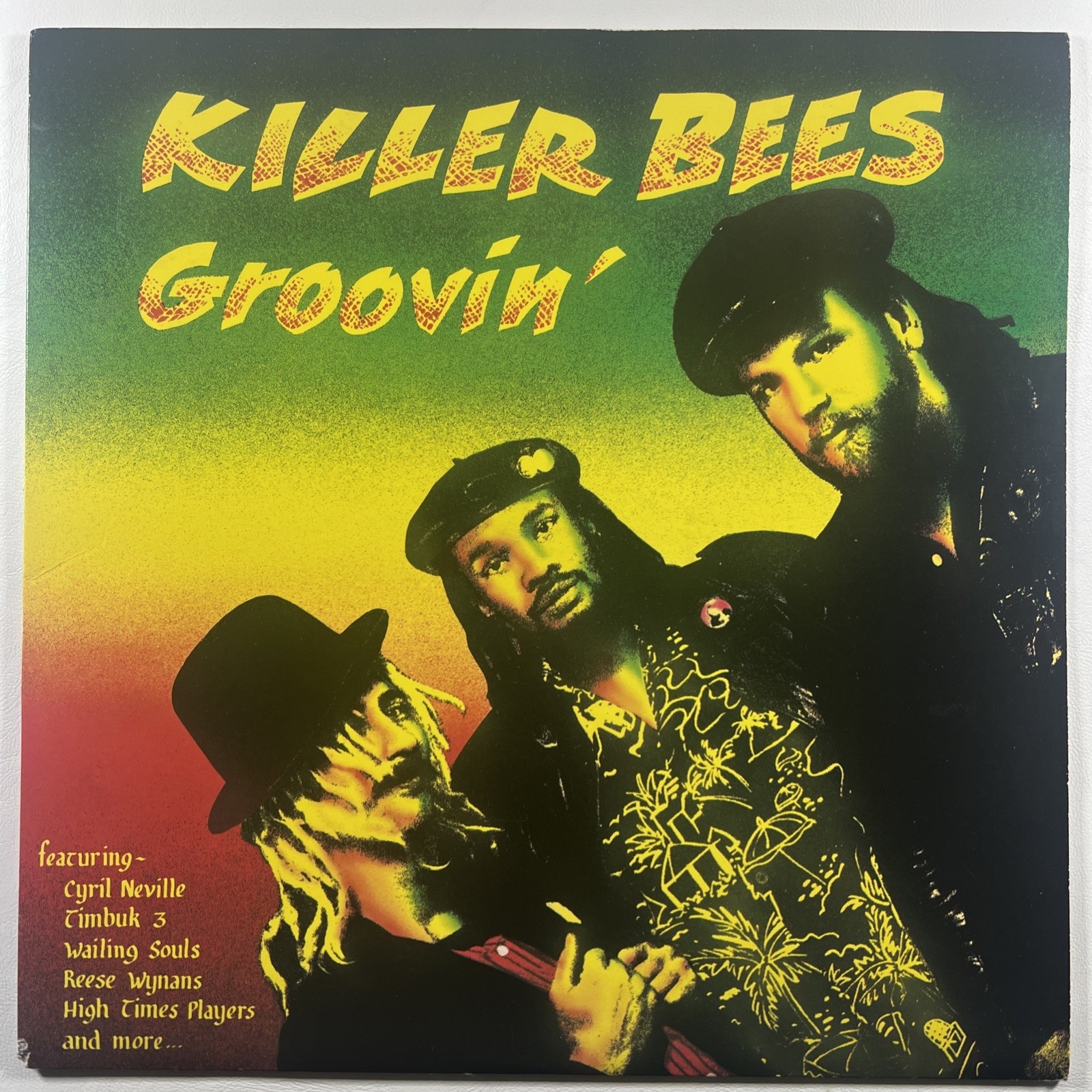 The Killer Bees - Groovin' LP Beehive Jungle JRBH2001 EX 1987 Reggae
