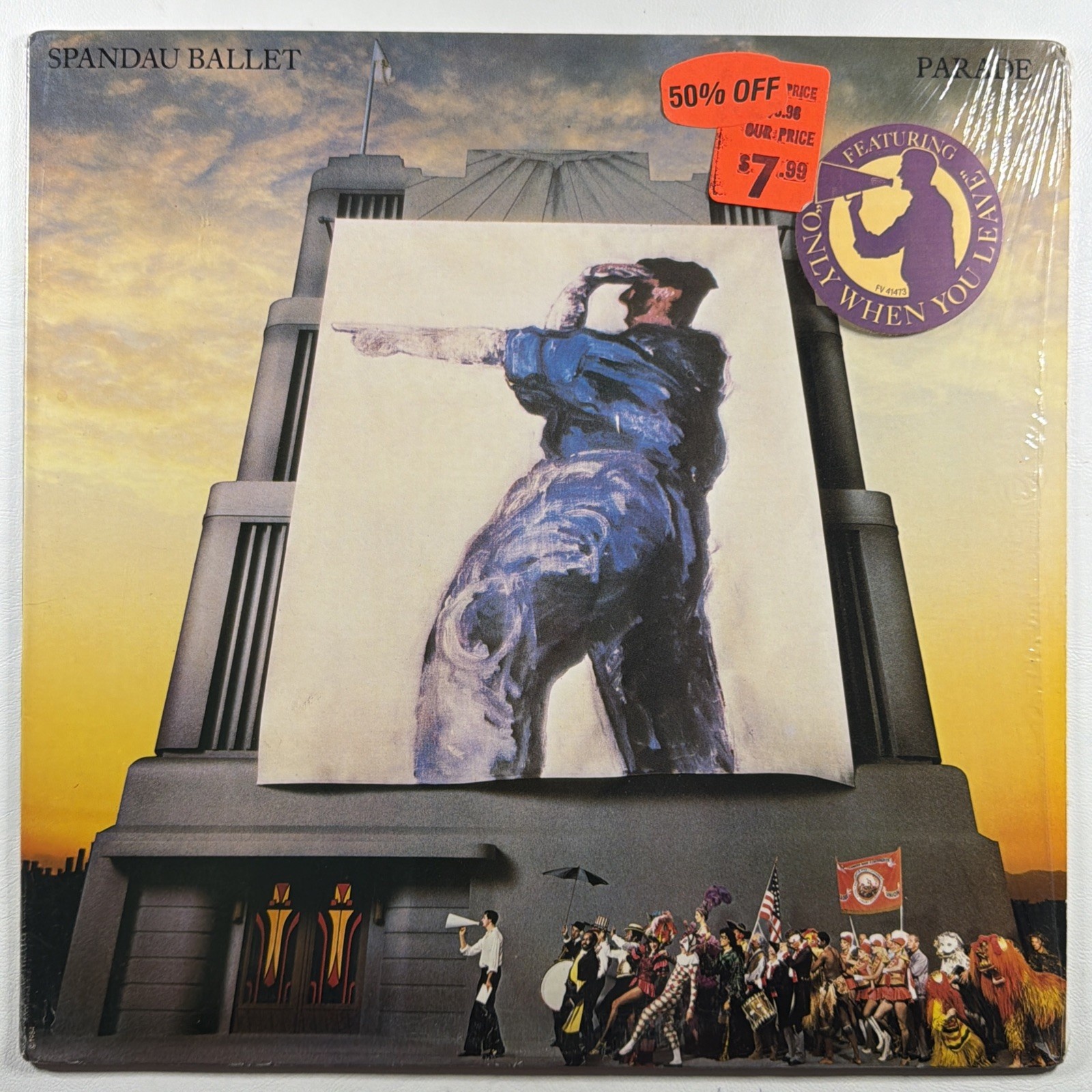 Spandau Ballet - Parade LP Chrysalis FV 41473 NM Hype Shrinkwrap 1984