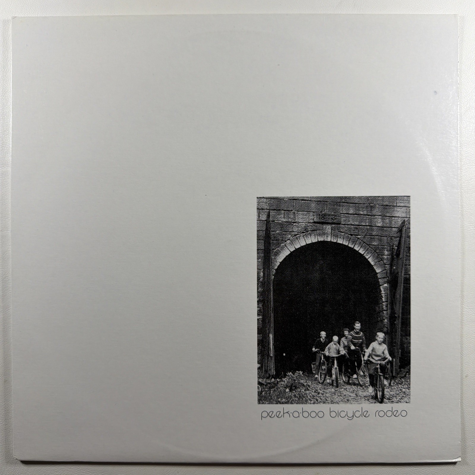 Peek-A-Boo - Bicycle Rodeo LP Ltd Ed NM 1k Pressings 1995 Green Clear Booklet