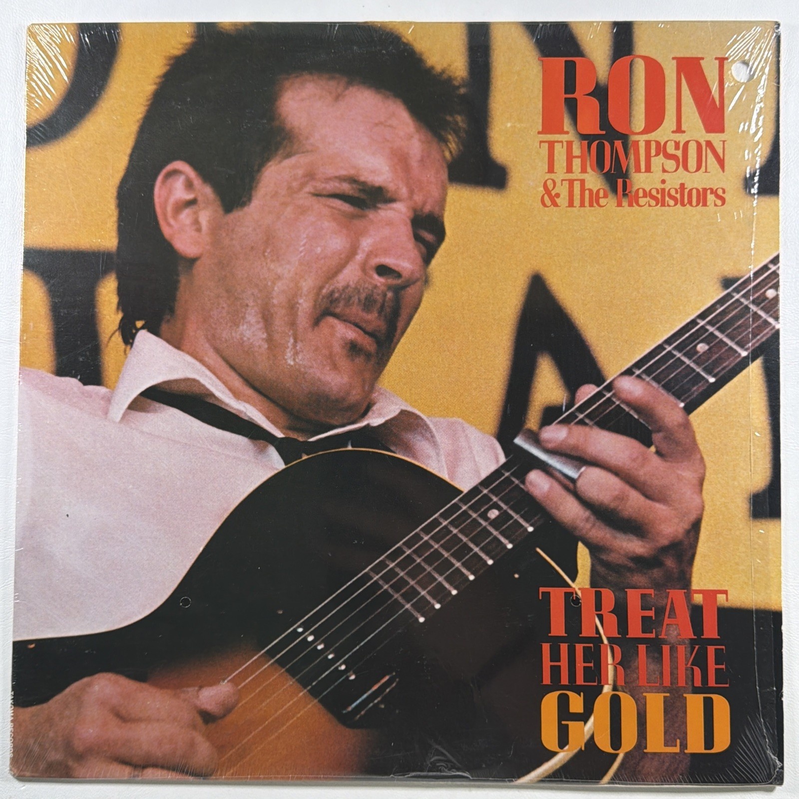 Ron Thompson & The Resistors - Treat Her Like Gold LP Takoma ST-72811 NM 1983