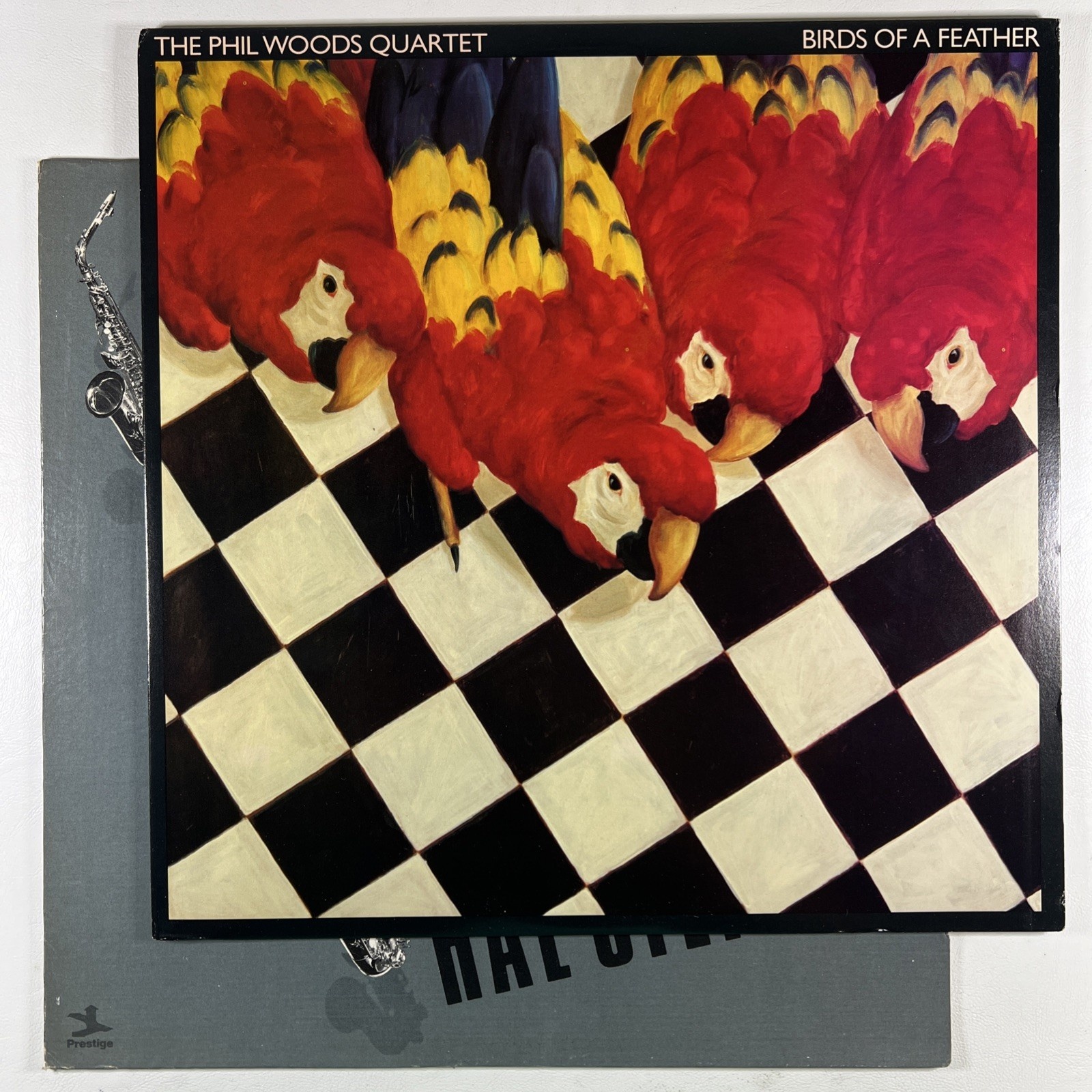 Phil Woods/Quartet “Birds Of A Feather/Four Altos” 2 ALBUM LOT (NM) 1980/82