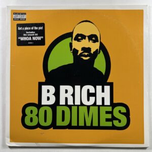 B Rich “80 Dimes” 2LP/Atlantic 83555-1 (EX) Promo Hype Sticker 2002