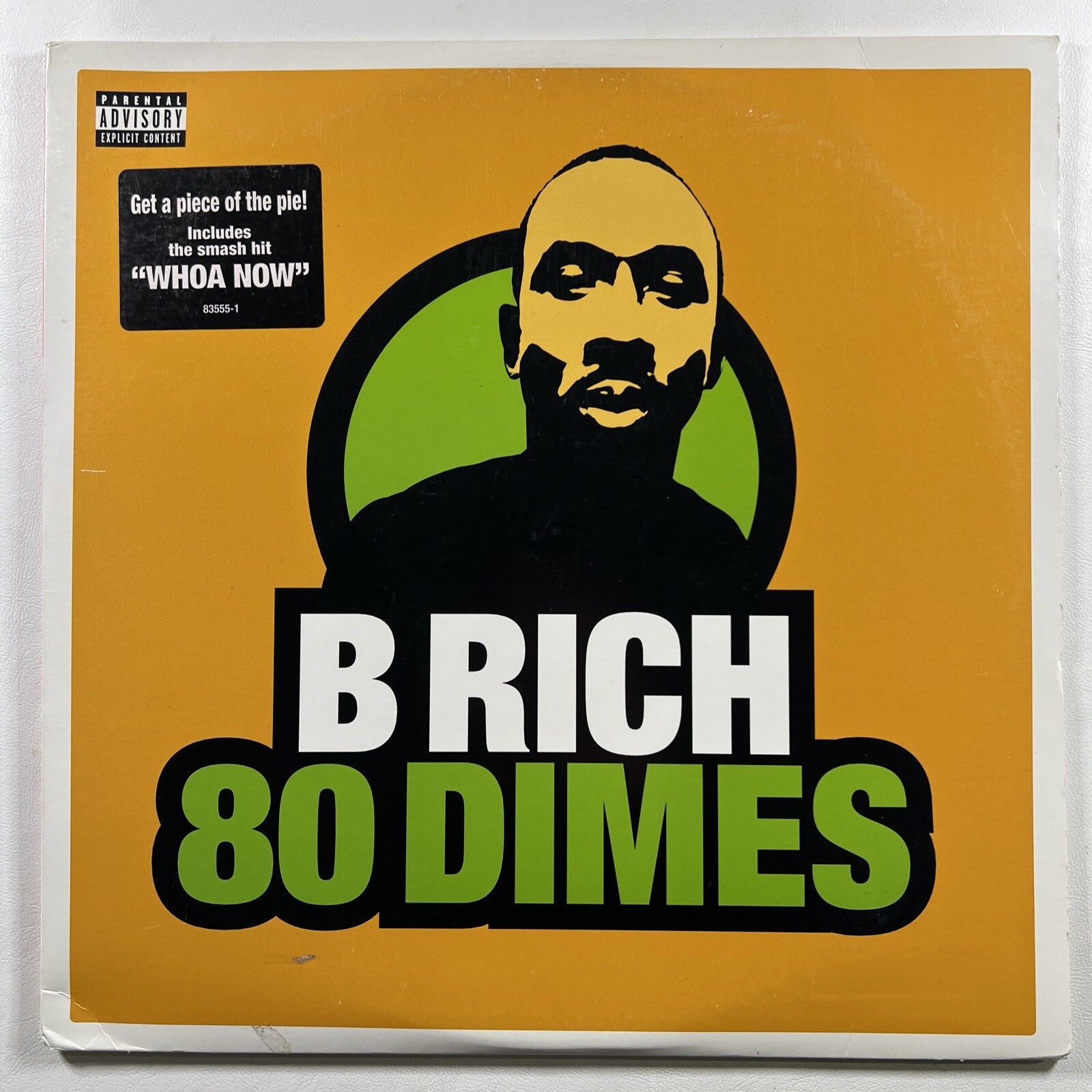 B Rich “80 Dimes” 2LP/Atlantic 83555-1 (EX) Promo Hype Sticker 2002