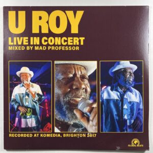 U Roy “Live In Brighton” LP/Global Beats GB005 (EX) Live UK 2022