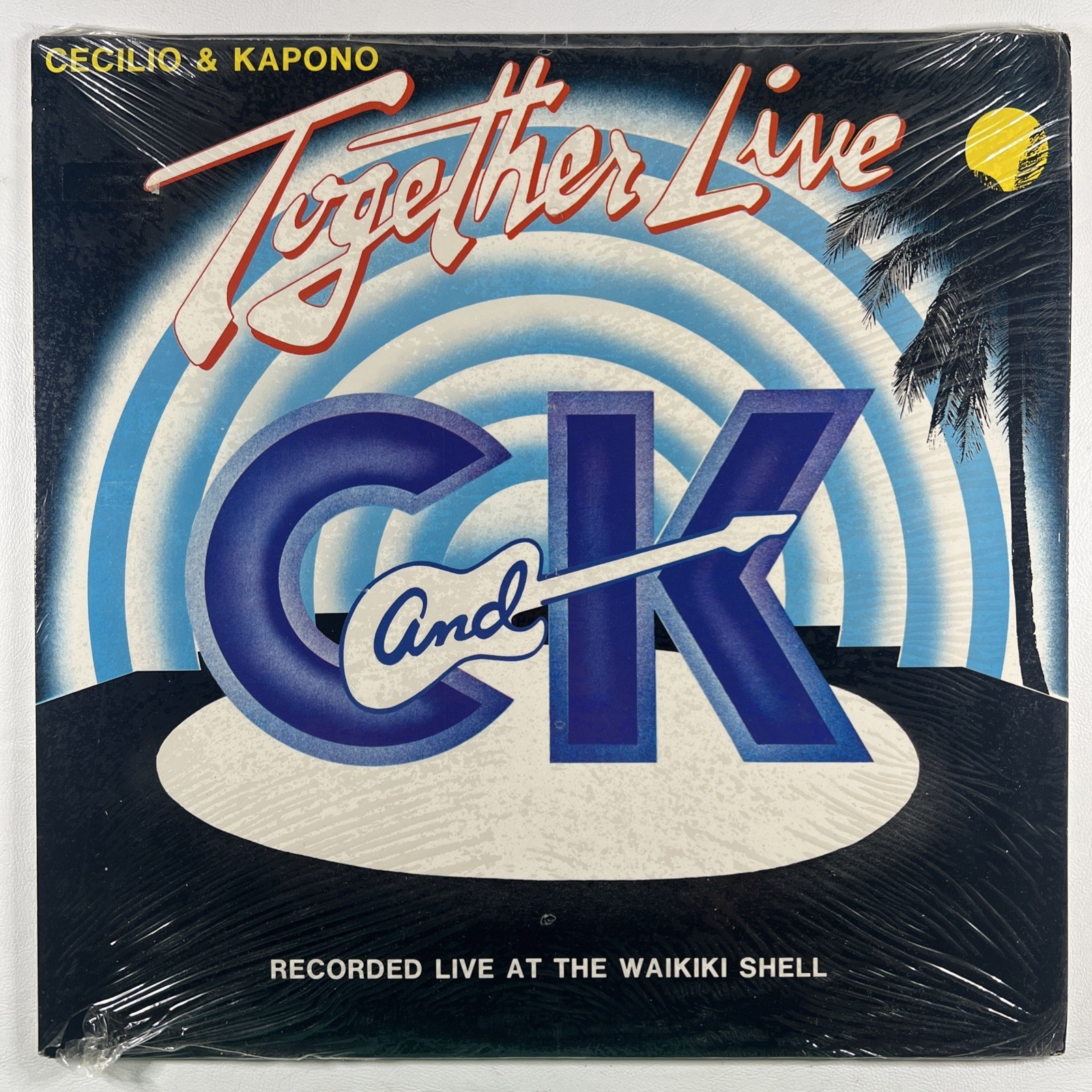Cecilio & Kapono “Together Live” 2LP/Bluewater Records (EX) 1982 Shrink