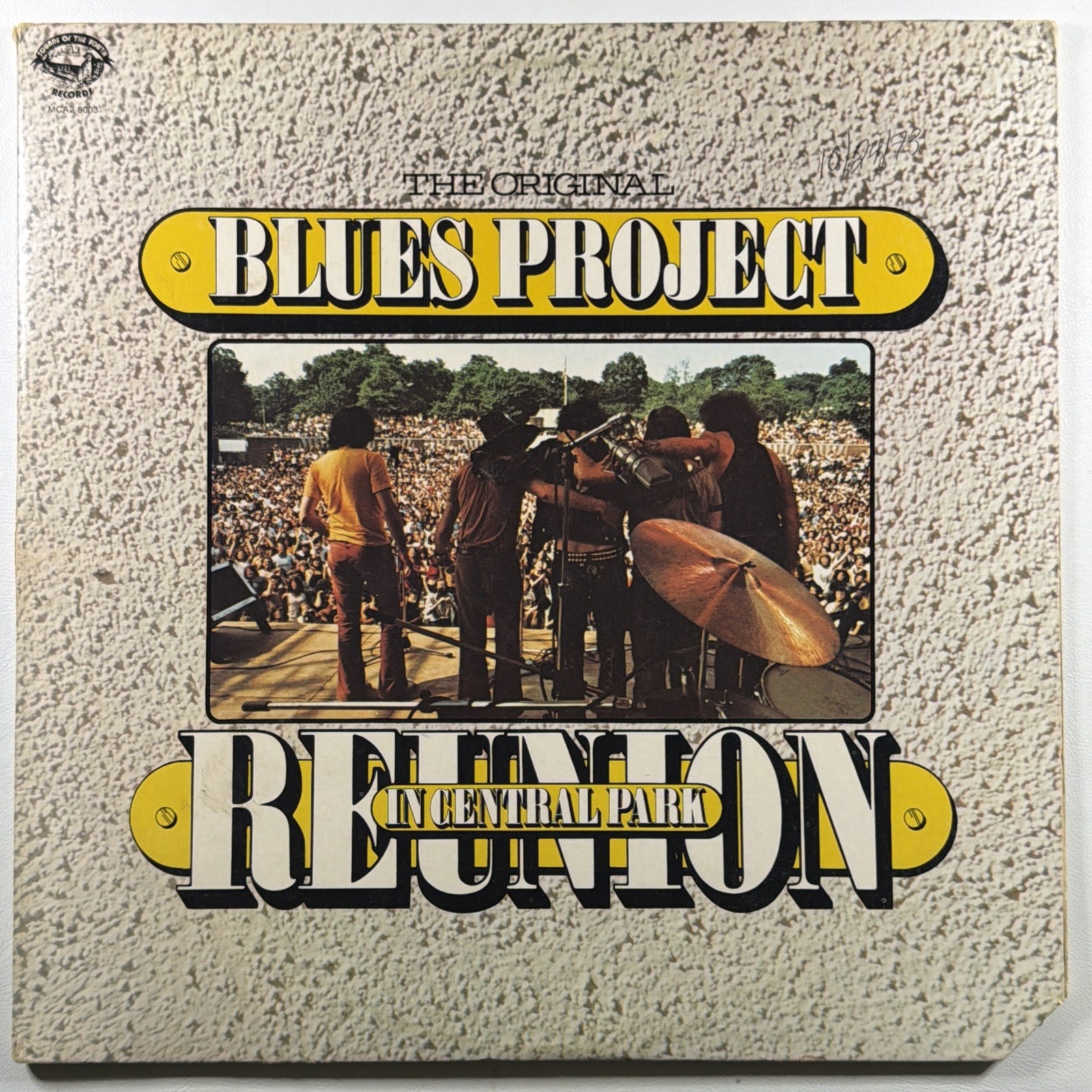 Blues Project - Reunion In Central Park 2LP MCA2-8003 VG+ 1973 Promo Gatefold