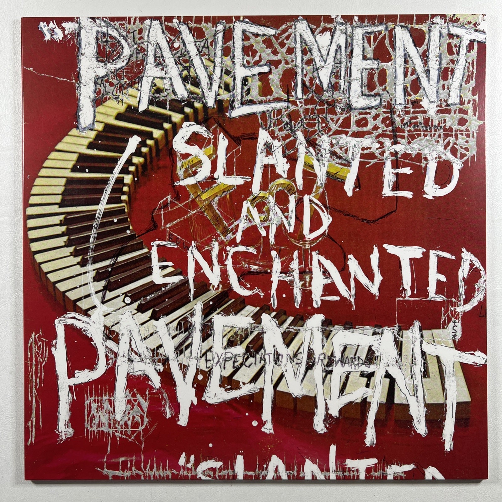 Pavement - Slanted & Enchanted LP Matador OLE-038 NM 2022 30th Anv Red Splatter