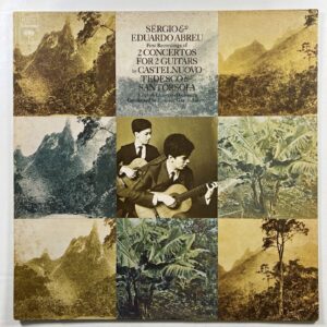 Sérgio Abreu & Eduardo Abreu “2 Concertos For 2 Guitars” LP/Columbia (VG+) 1973