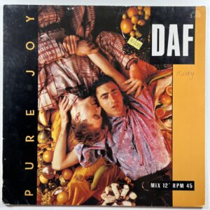 DAF “Pure Joy/Party” Maxi Single/Warner Bros. 608-498-213 (EX) Germany 1986