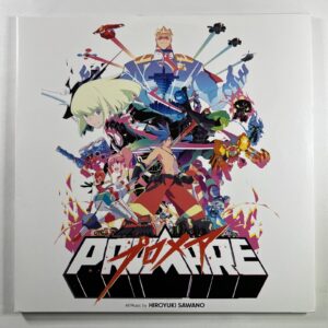 Hiroyuki Sawano “Promare” 2LP/Sony (EX) Gatefold Red/White Vinyl Poster
