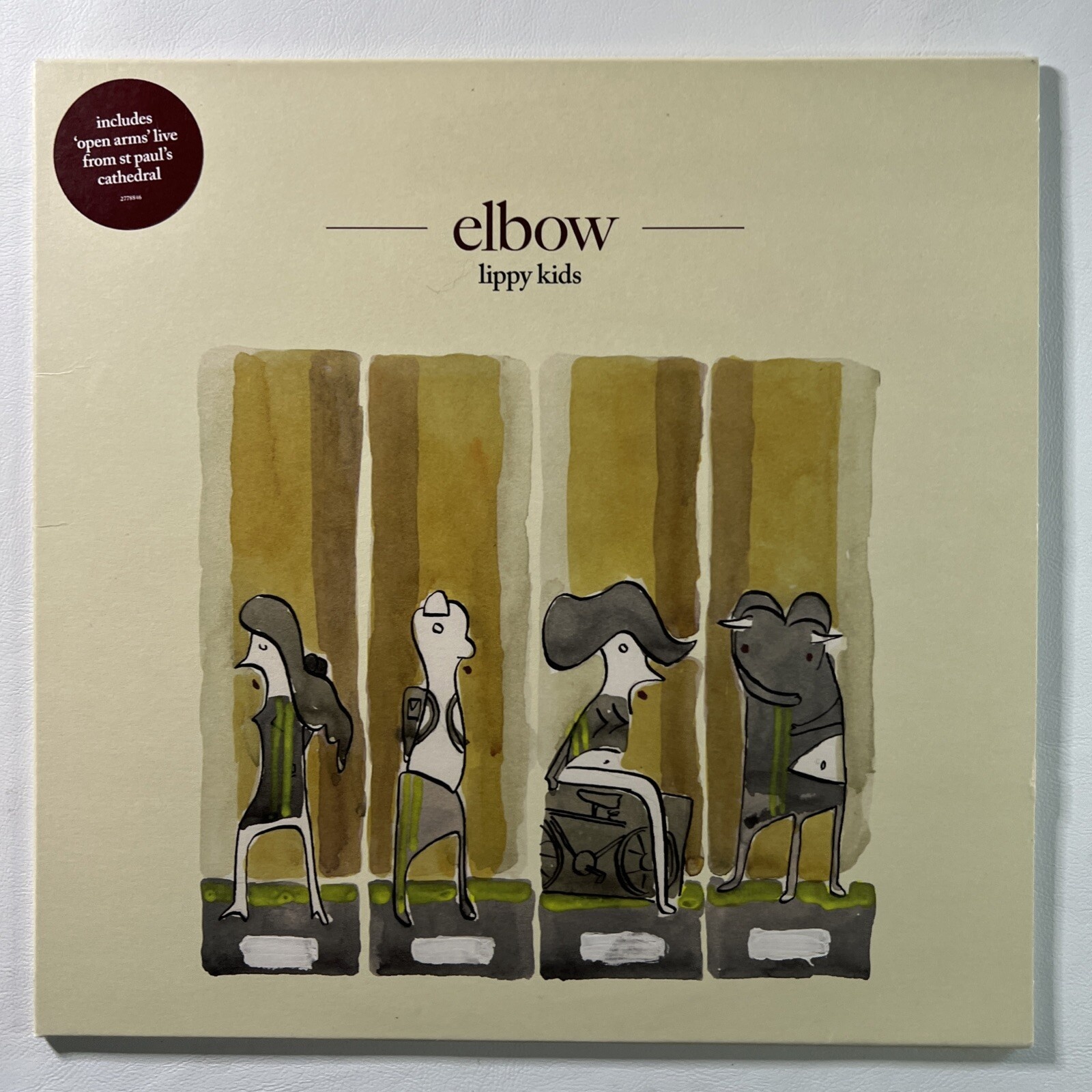 Elbow “Lippy Kids” LP/10” EP 45 RPM Fiction 2778846 (EX) Hype 2011 EU
