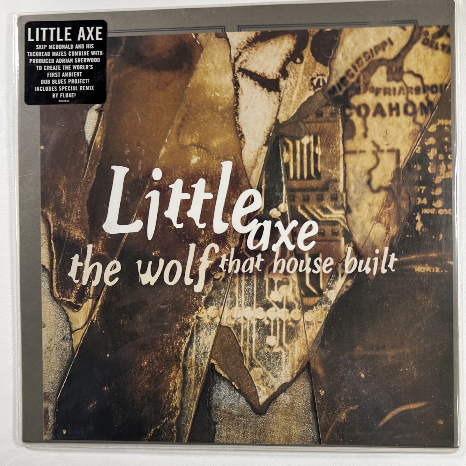 Little Axe “The Wolf That House Built” 10" LP (EX) OKeh 3ES 6785