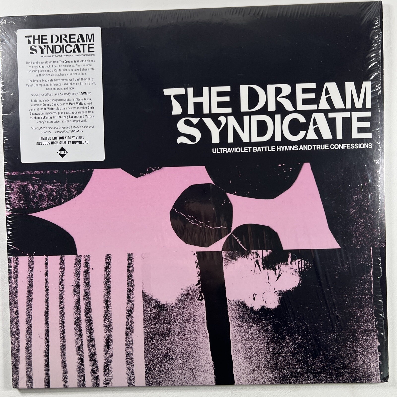 Dream Syndicate “Ultraviolet Battle Hymns …” LP/Fire 2022 Red, Shrinkwrap, Hype