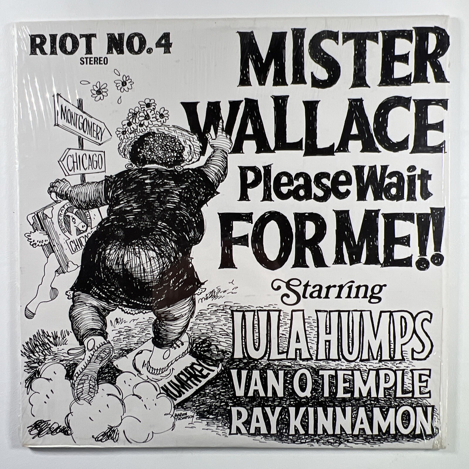 Riot No. 4 “Mister Wallace Please Wait For Me!!” LP/RRI (Sealed) Shrinkwrap