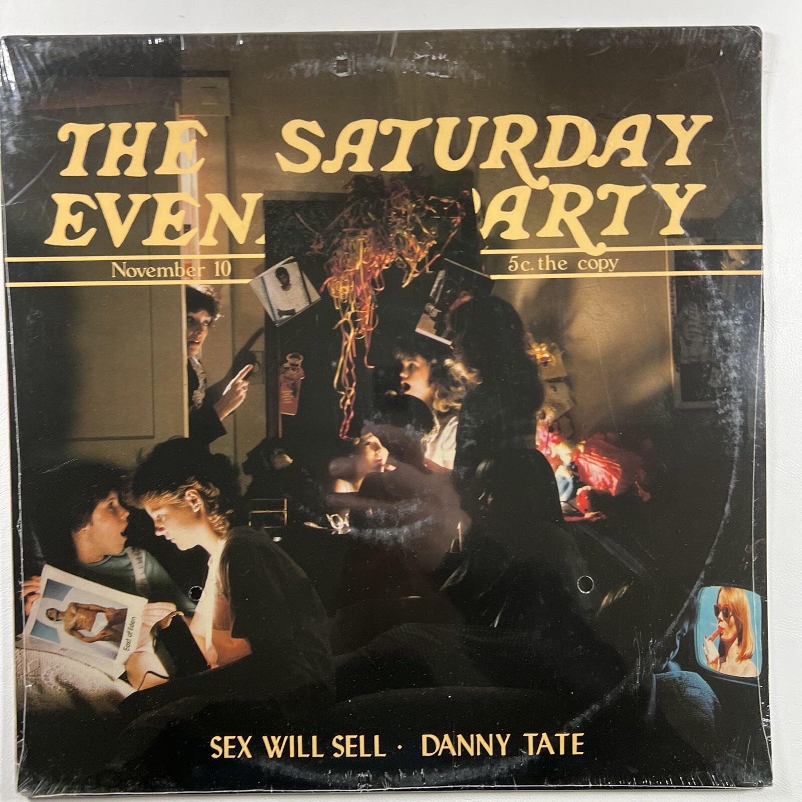 Danny Tate “Sex Will Sell” LP/Gravity Records GR0061126C (SEALED) 1984