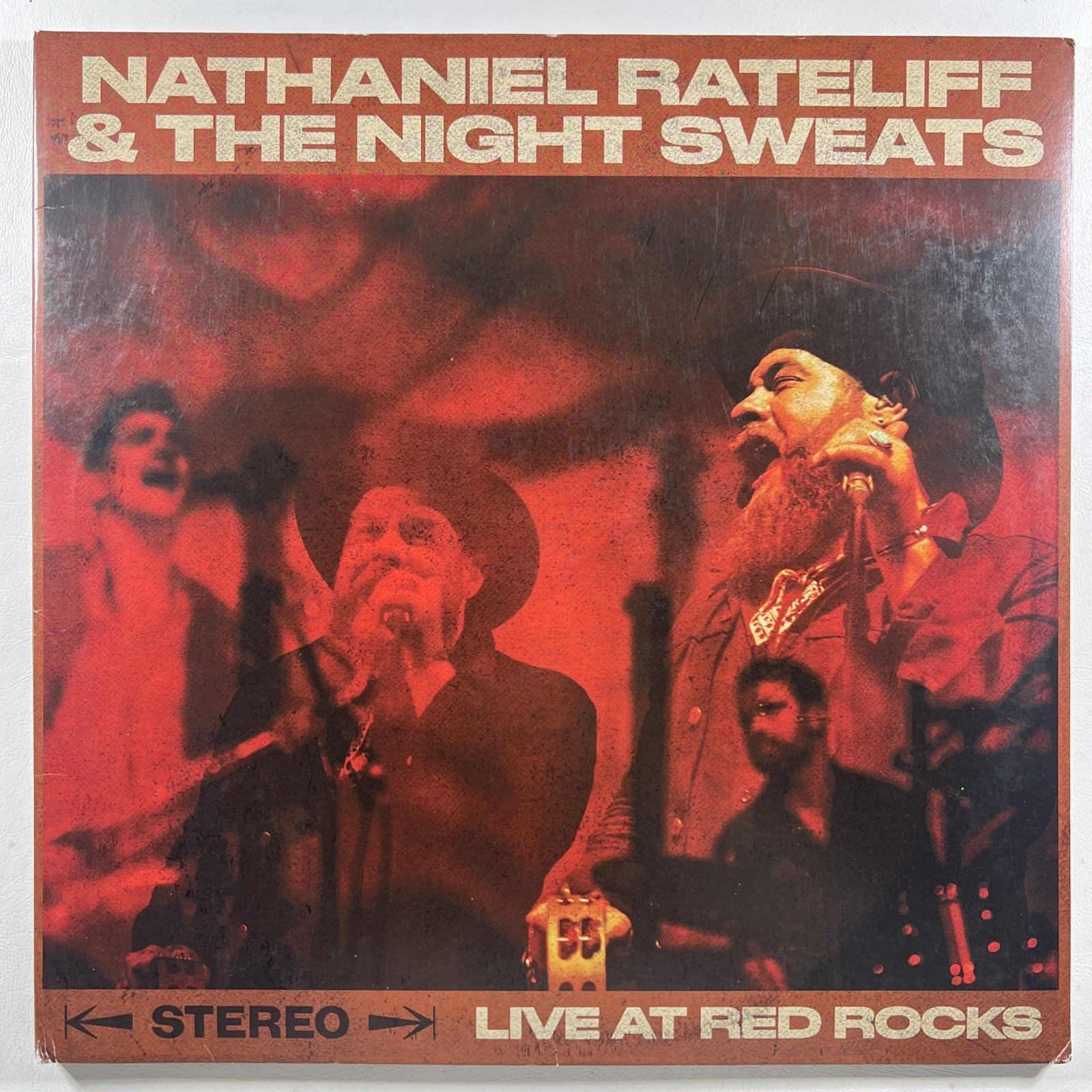 Nathaniel Rateliff & Night Sweats - Live At Red Rocks 2LP Stax EX 2017 Gate 180g