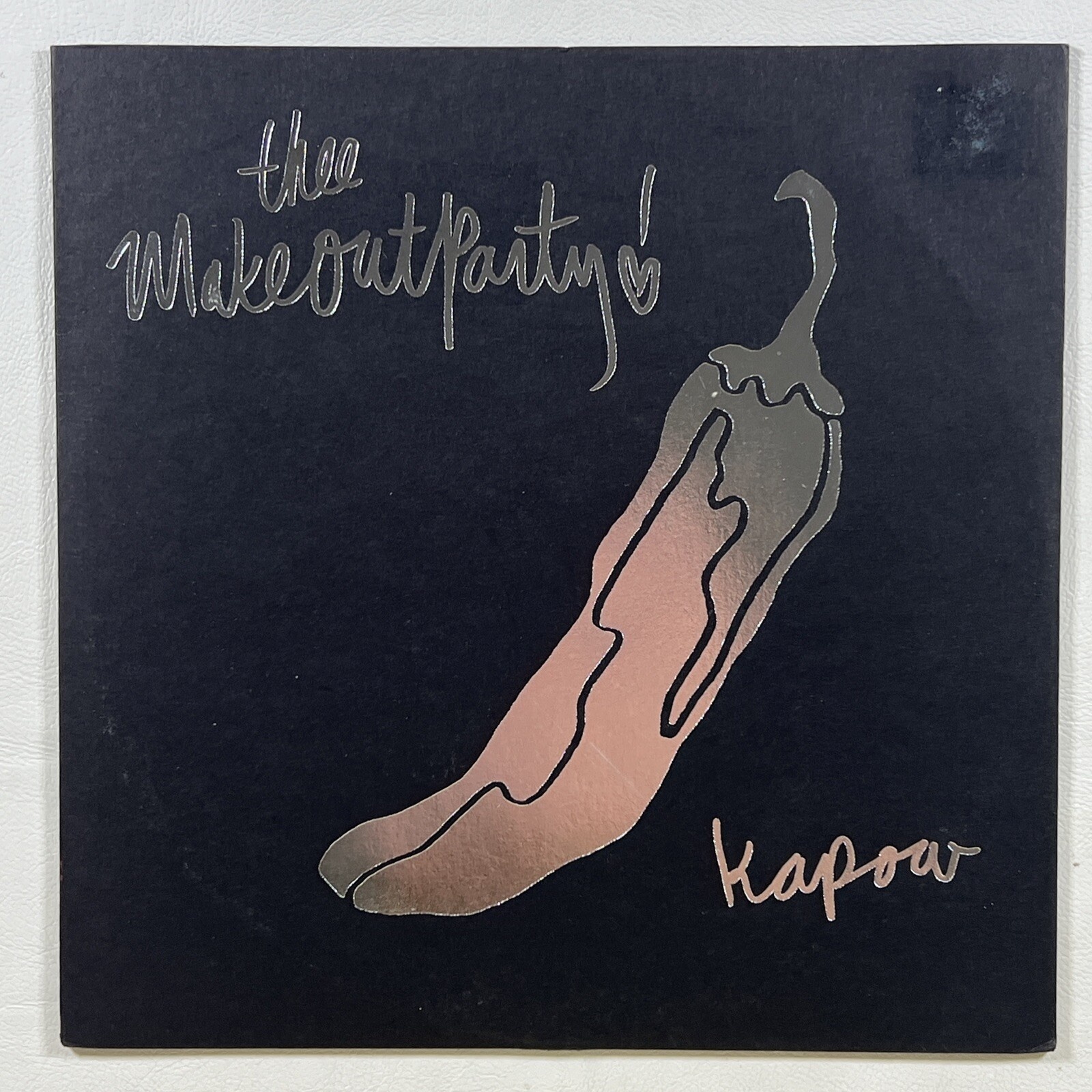 Thee Makeout Party “Wreckless Epic” 7” Single/Kapow K6073z (EX) 2005 Green