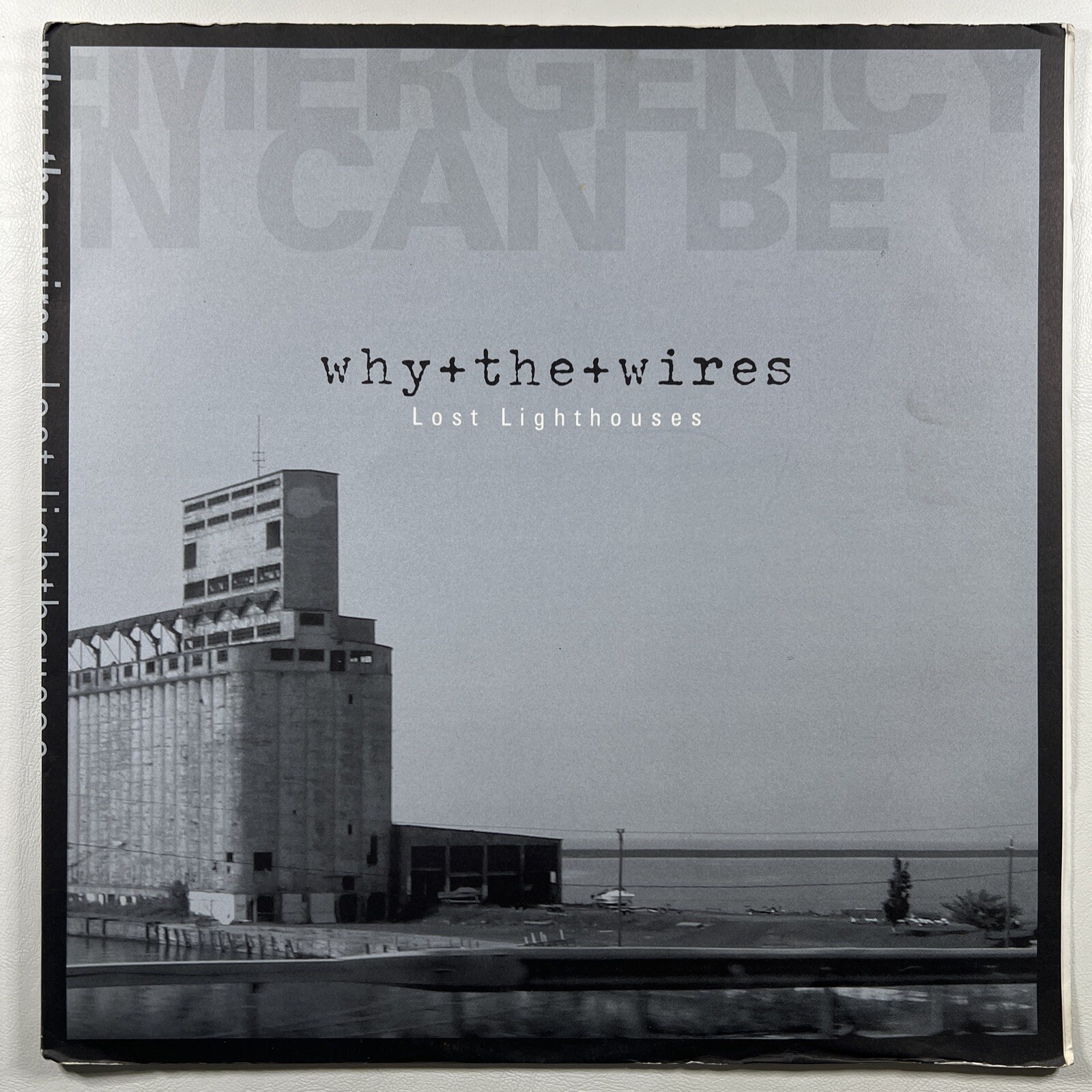 Why The Wires “Lost Lighthouses” LP/Habit Forming HAB04 (EX) Lim. Ed. #174 Blue