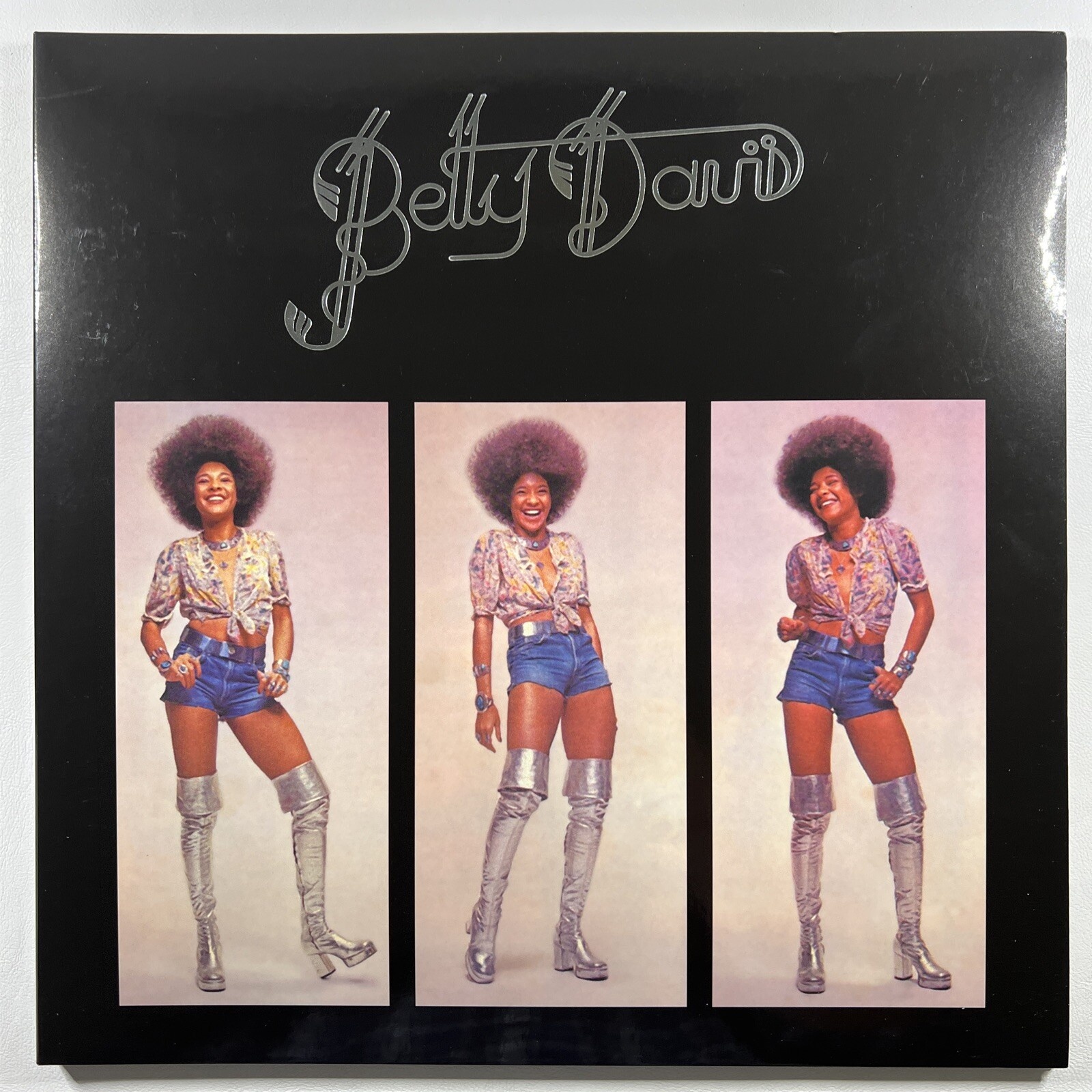 BETTY DAVIS “Self Titled” LP/Vinyl Me 180g SILVER/BLUE (NM) Art Print Insert