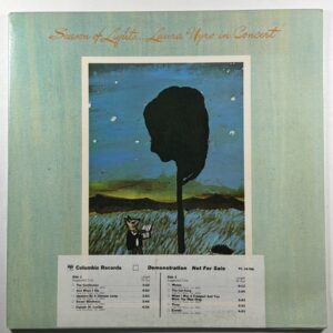 Laura Nyro - Season of Lights…In Concert LP Columbia PC34786 NM White Promo 1977