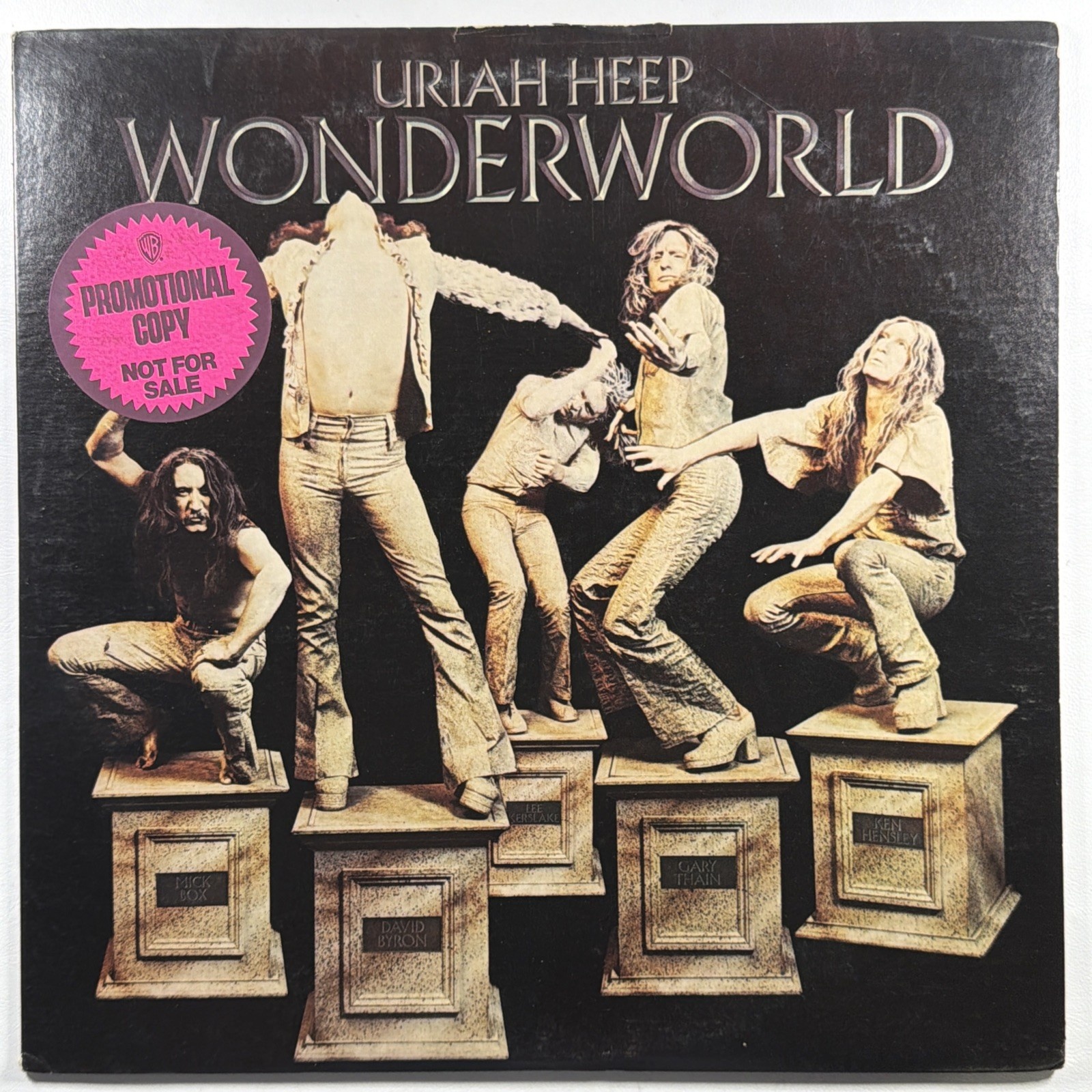Uriah Heep - Wonderworld LP Warner Bros. W 2800 NM 1974 Promo