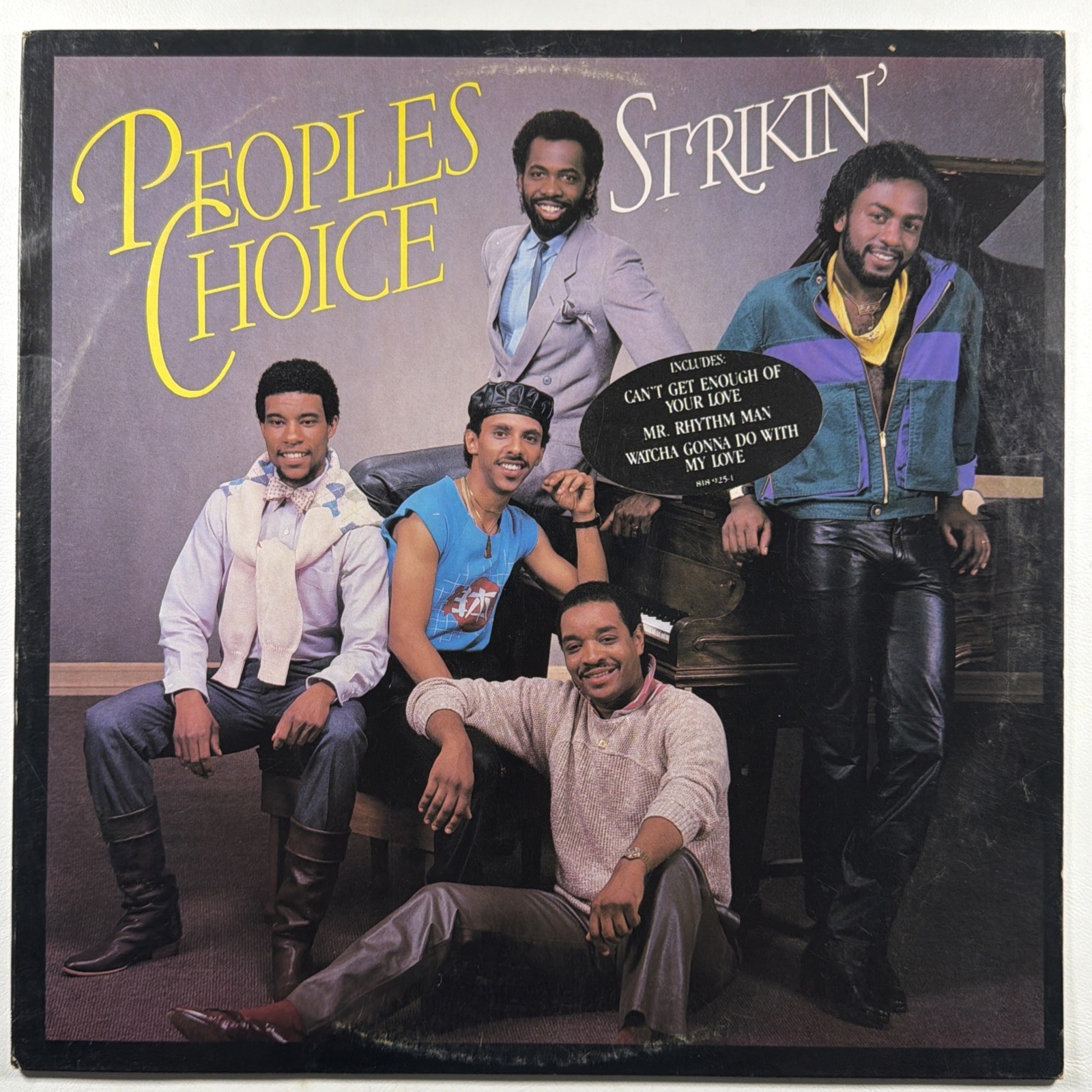 People’s Choice - Strikin’ LP Polygram EX Promo 1984 Funk Soul Disco