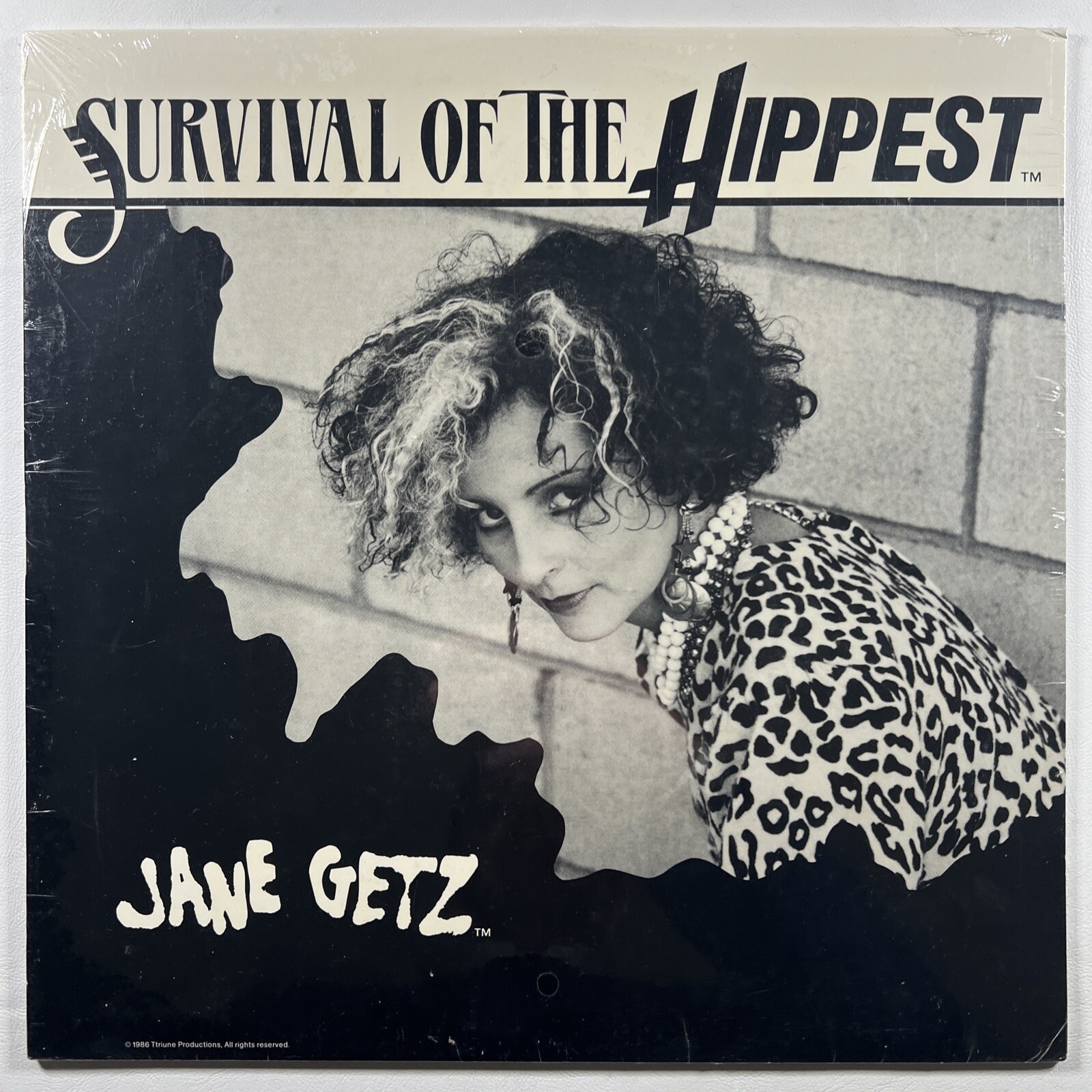 Jane Getz “Survival Of The Hippest” Maxi-Single/Ttriune (Sealed) 1986