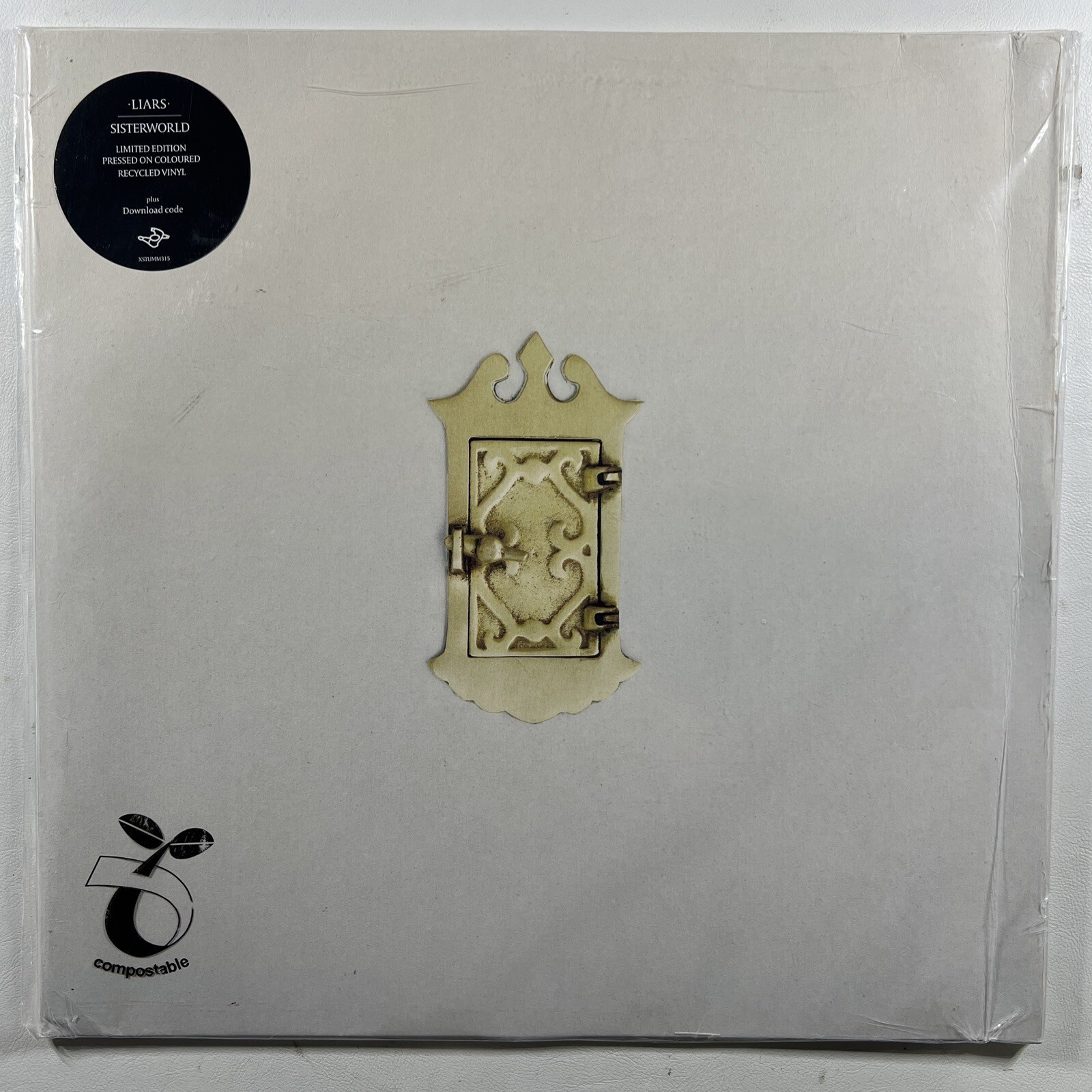 Liars “Sisterworld” LP/Mute (EX) 2023 Limit. Edit. Yellow Marble Hype Sticker UK