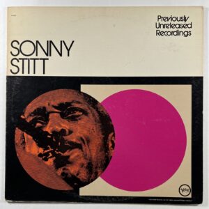 Sonny Stitt “Previously Unreleased Recordings” LP/Verve V68837 (EX) Promo 1973