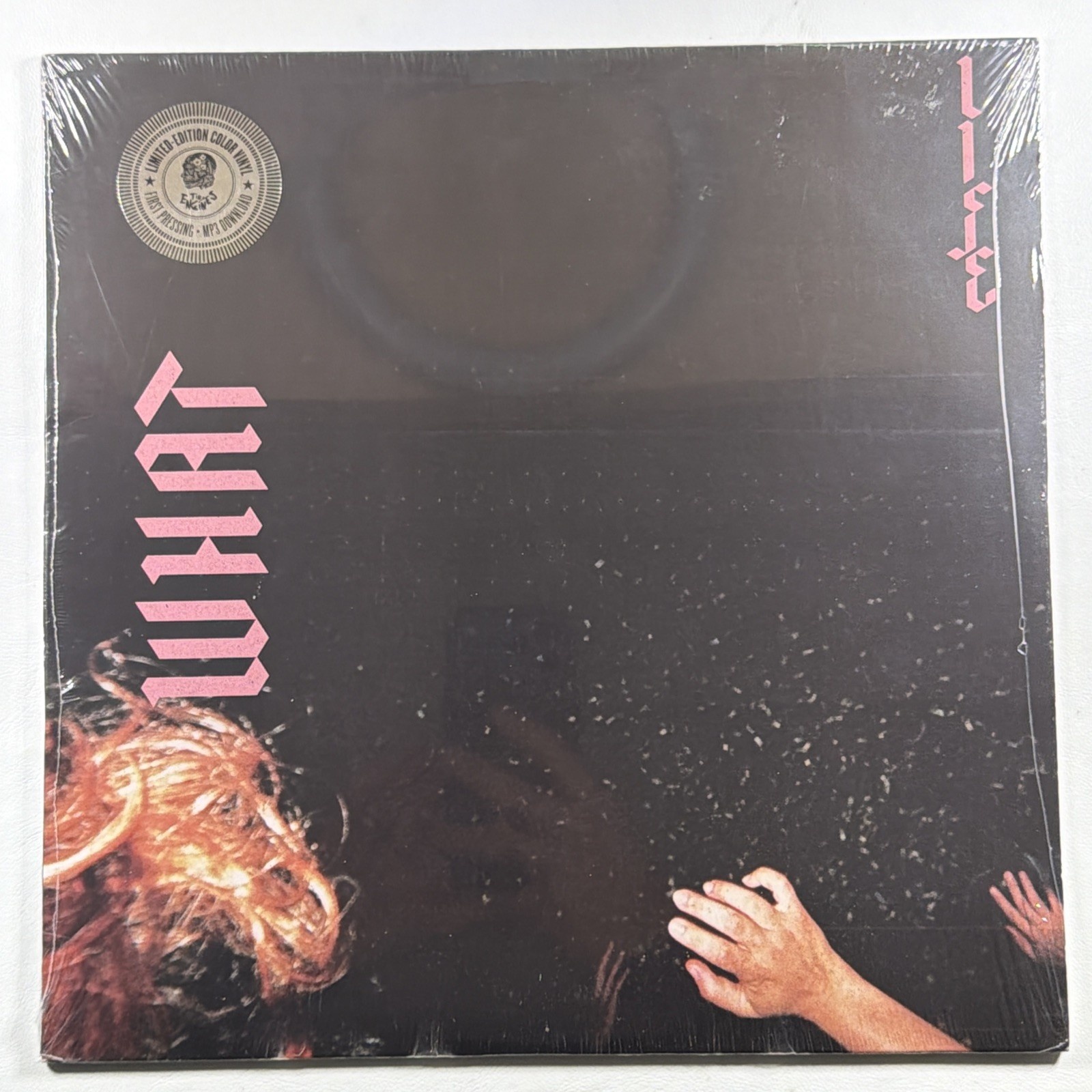 Club Night - What Life LP Tiny Engines TE 190 Sealed Ltd Ed Clear Pink 300 Press