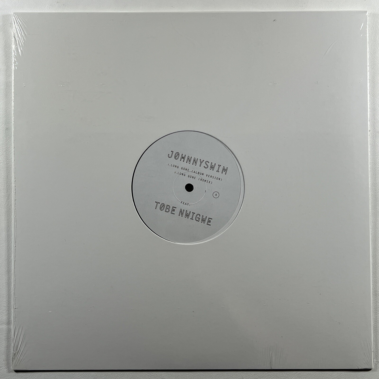 Johnnyswim w/Tobe Nwigwe “Long Gone (Remix)” Single 12” (Sealed) White Label
