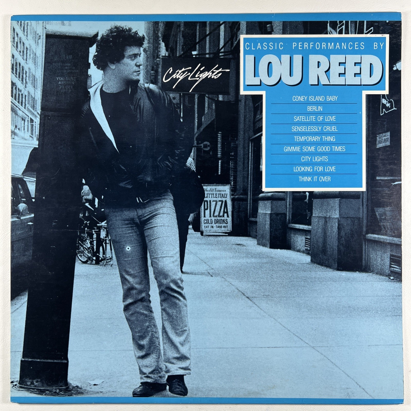 Lou Reed - City Lights Classic Performances LP Arista ALB6-8390 EX 1986 Canada