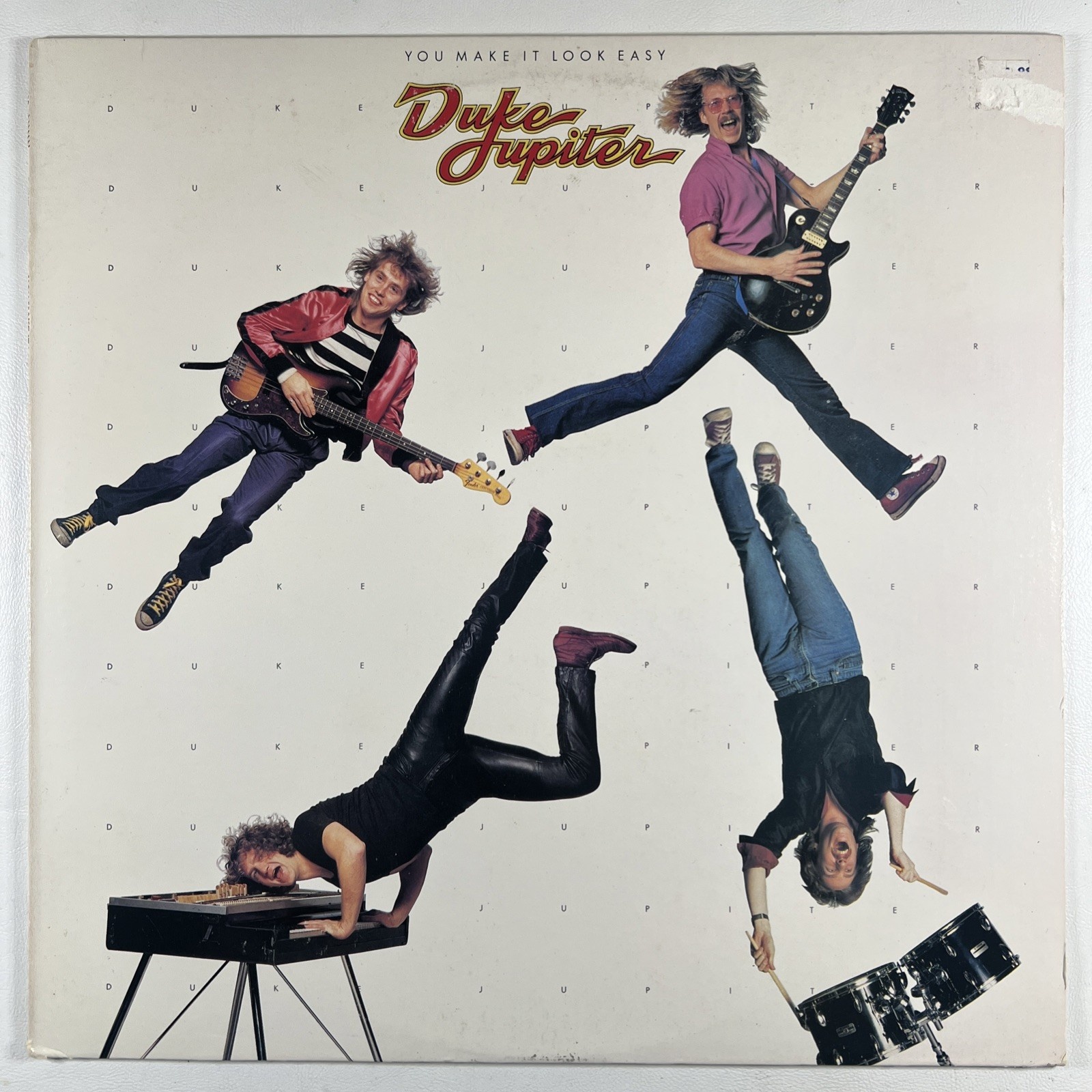 Duke Jupiter “You Make It Look Easy” LP/CBS BFZ 38528 (EX) 1983 Promo