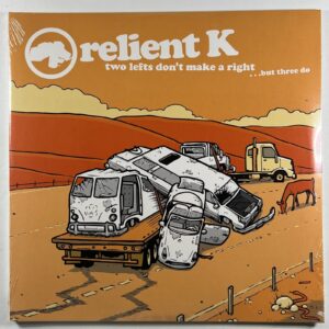 Relient K Two Lefts Don’t Make A Right But Three Do 2LP Gotee Sealed 2015 White