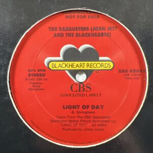 The Barbusters (Joan Jett/Michal J Fox) Single 12”/CBS (EX) Promo 1987