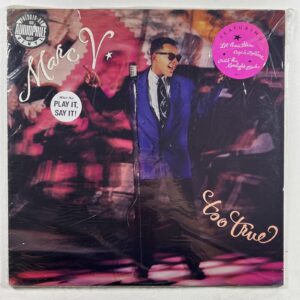 Marc V. “Too True” LP/Elektra S11851A (Sealed) Numbered Promo Hype Sticker 1989