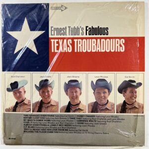 Ernest Tubb’s Fabulous Texas Troubadours LP/Decca DL4745 (EX) Shrink Mono