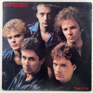 Loverboy - Keep It Up LP Columbia QC 38703 EX 1983 Insert Hot Girls In Love