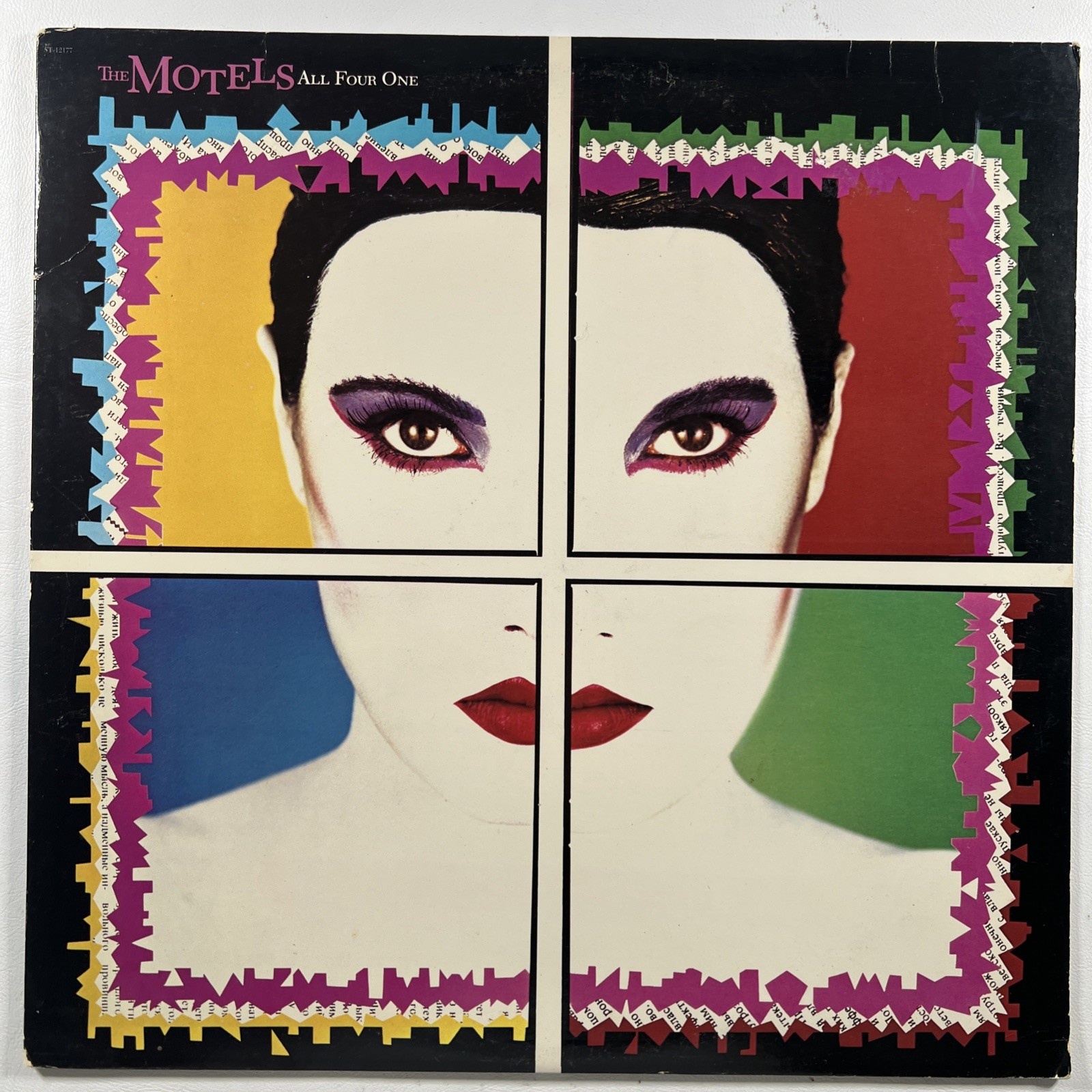 The Motels – All Four One LP Capitol Records ST-12177 EX 1982 Only The Lonely