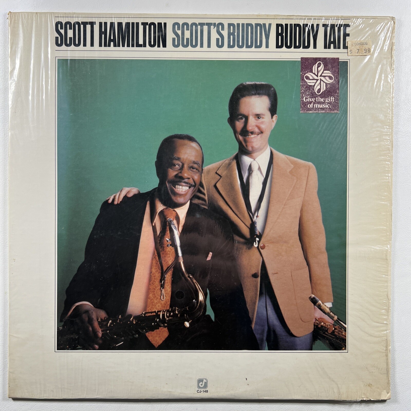 Scott Hamilton & Buddy Tate “Scott's Buddy” LP/Concord CJ-148 (EX) Shrink 1981