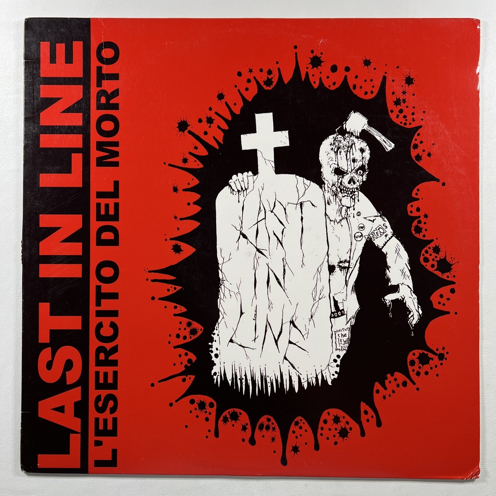 Last In Line “L'esercito Del Morto” LP/Acme Records Acme 9B (EX) 2001 Blue Vinyl