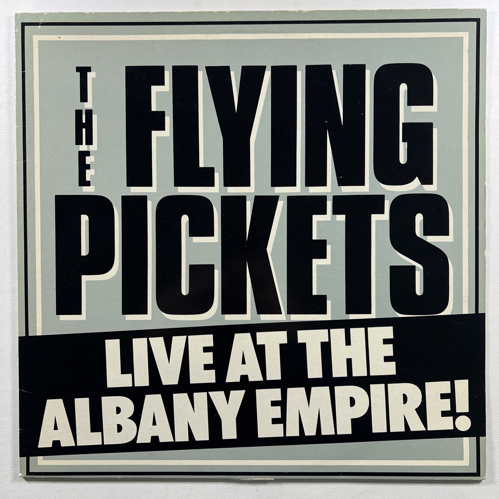 THE FLYING PICKETS “Live at the Albany Empire!” LP/ AVM LP0001 (EX) UK 1982