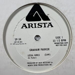 Graham Parker "I Want You Back (Alive)/Local Girls" Single 12”/Arista (EX) Promo