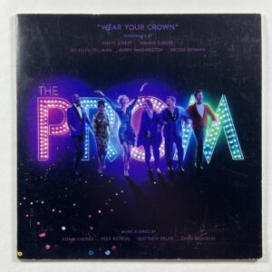 THE PROM “Wear Your Crown” Single 8”/Netflix (EX) Clear 2020 Meryl Streep
