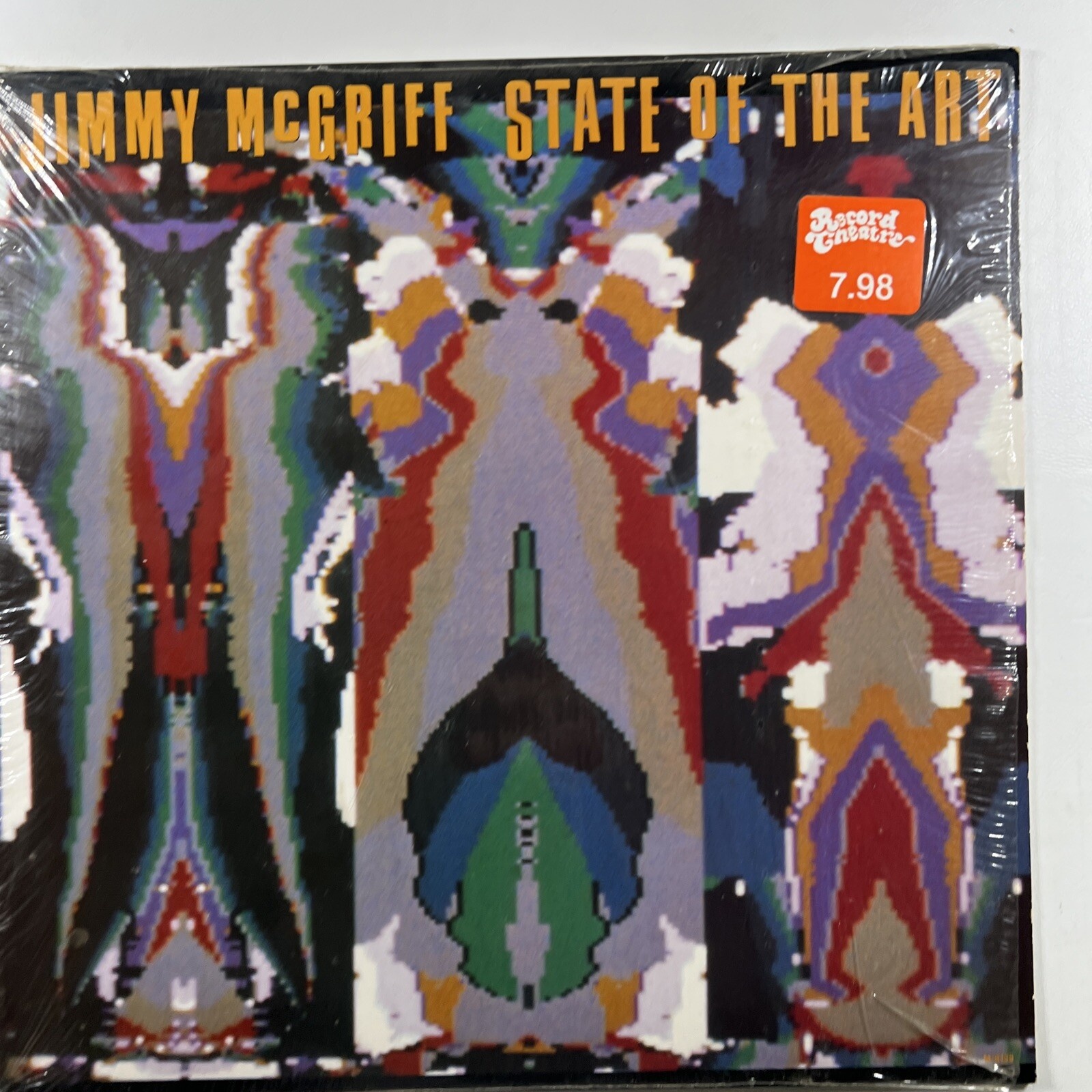 JIMMY McGRIFF “State Of The Art” LP/Milestone M-9135 (EX) 1985 Shrinkwrap
